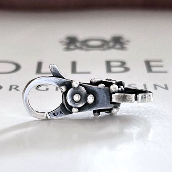 TROLLBEADS Clasp Of New Beginnings Lock LAA 925S NEW! Dots, Buds, $80 Retail - Picture 3 of 5